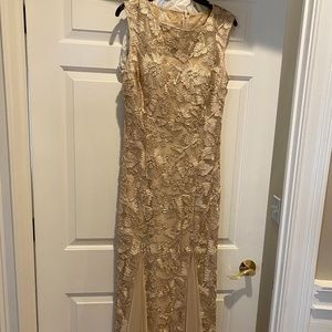 Gold Evening Dress